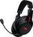 Alt View 15. HyperX - Cloud Flight Wireless Gaming Headset for PC, PS5, and PS4 - Black.