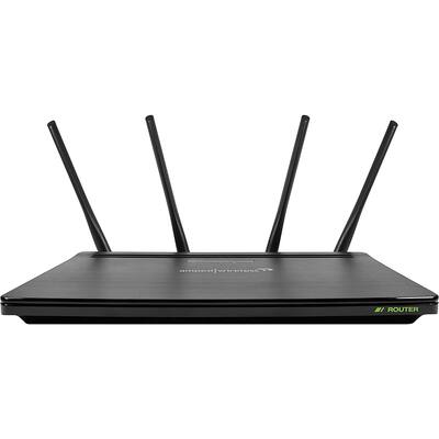 Amped Wireless - AC2600 Dual-Band Wi-Fi Router - Black