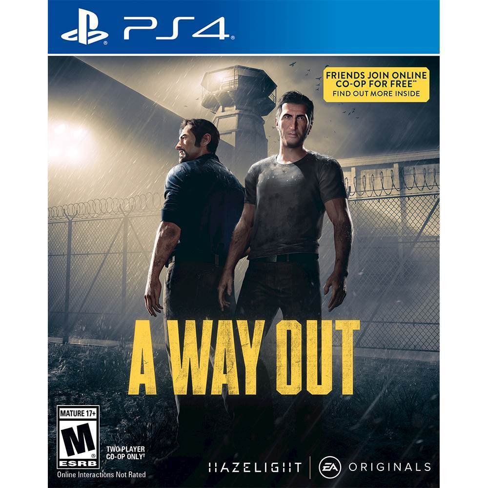 A Way Out - PS4  25Best Tecnologia