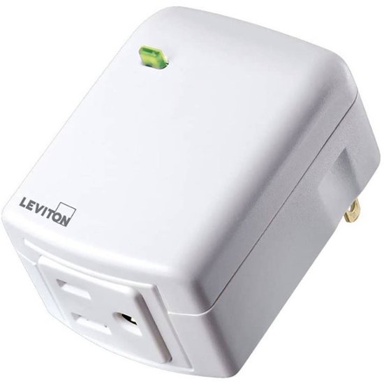 Leviton Indoor 15 Amp Decora Smart with Z-Wave Plus Technology Plug-in Outlet