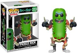 Funko - POP! Animation: Rick and Morty Pickle Rick - Green