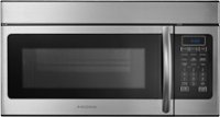 Insignia™ - 1.5 Cu. Ft. Convection Over-the-Range Microwave - Stainless Steel - Front_Zoom