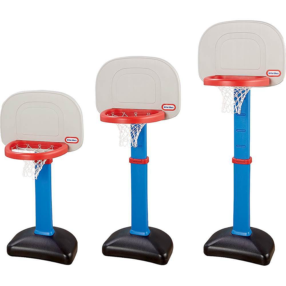 little tikes easy store basketball set