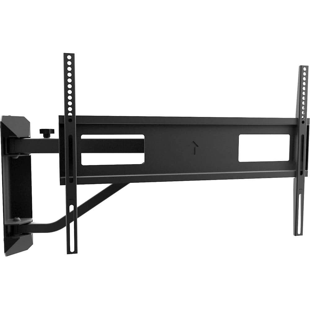 Alt View 21. Kanto - Corner TV Wall Mount for Most 40" - 60" TVs - Extends 29.8" - Black.