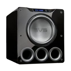 SVS - 13-1/2" 1200W Powered Subwoofer - Gloss Piano Black - Front_Zoom