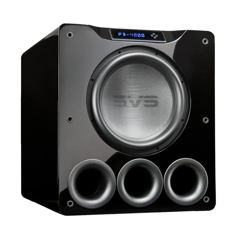 Front. SVS - 13-1/2" 1200W Powered Subwoofer - Gloss Piano Black.