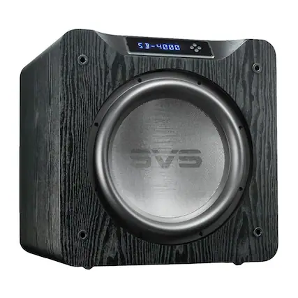 Front. SVS - 13-1/2" 1200W Powered Subwoofer - Premium Black Ash.