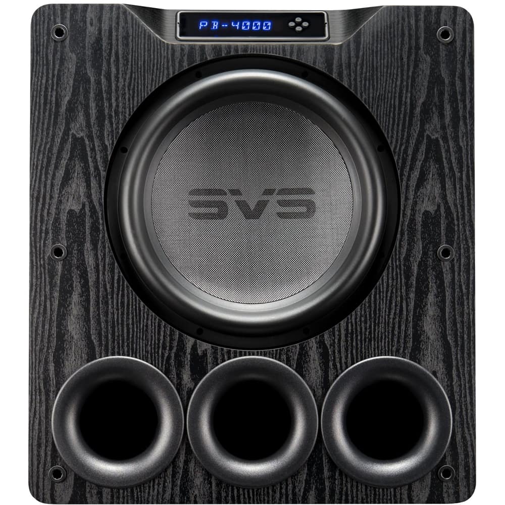 SVS - PB-4000 Subwoofer - Premium Black Ash - Front_Zoom