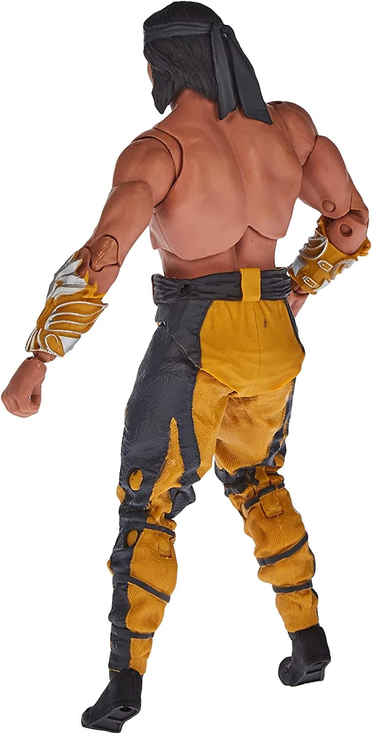 Alt View 1. McFarlane Toys - Mortal Kombat 7 Inch Action Figure | Liu Kang (Fighting Abbot Skin) - Yellow.