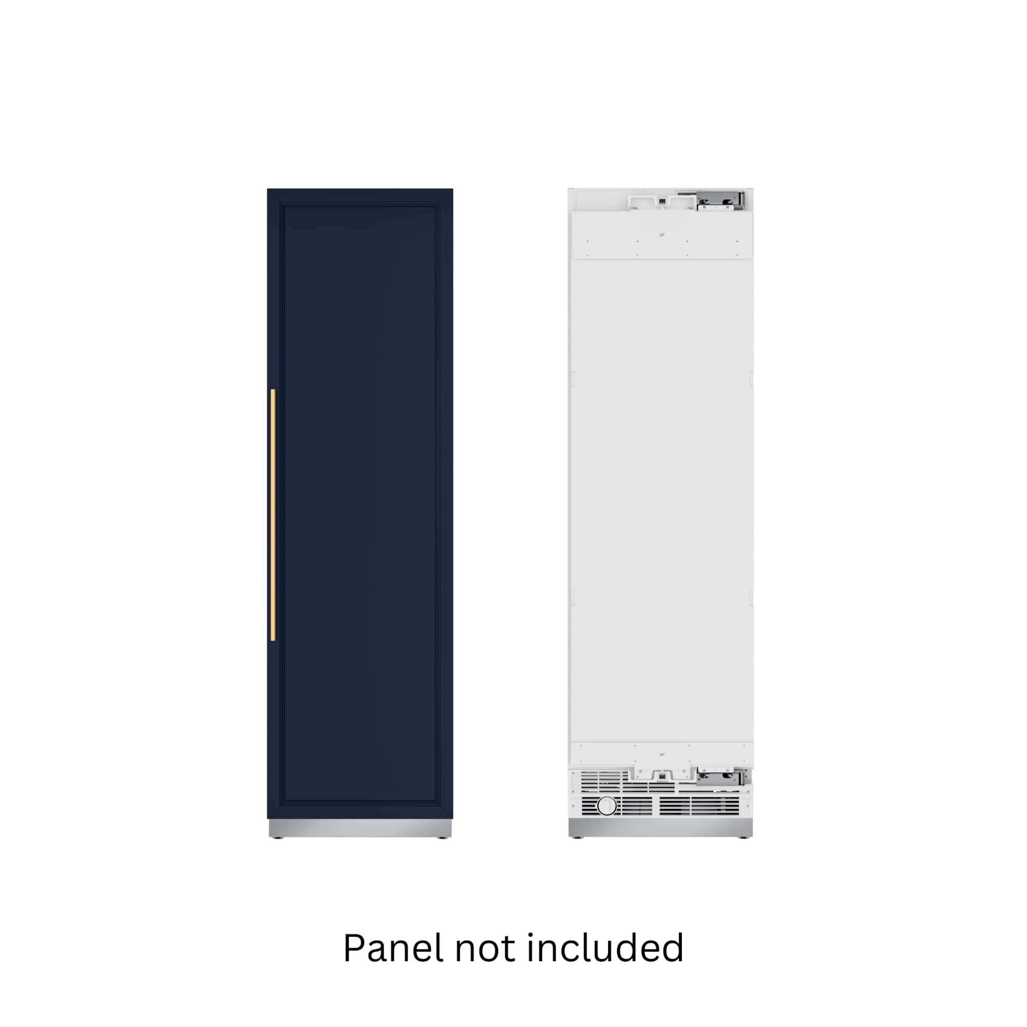 Koolmore - 24 In Panel Ready Refrigerator Column With 12.5 Cu. Ft. capacity, Water Dispenser, Frost Free - White