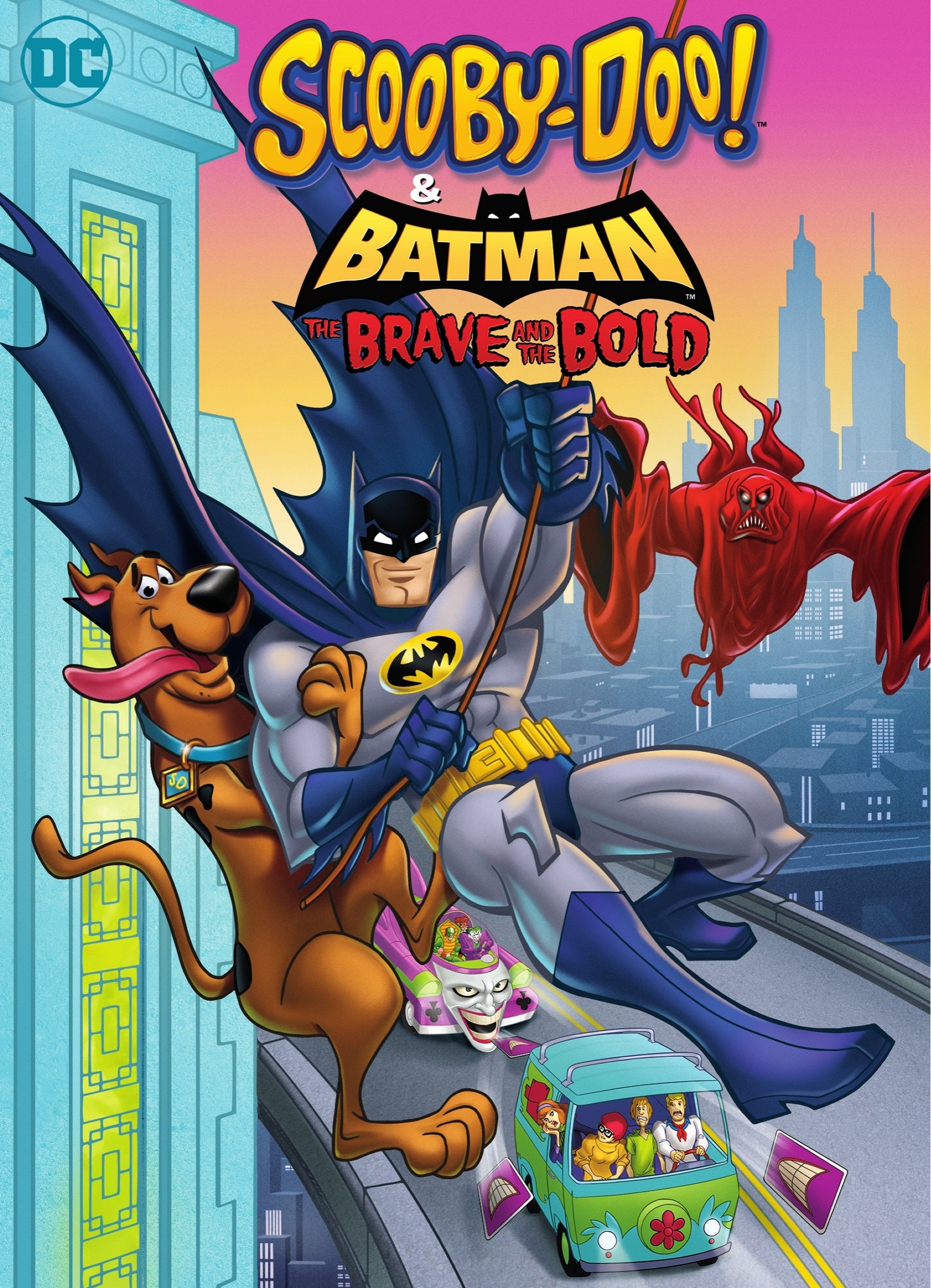 And the the bold batman brave Scooby