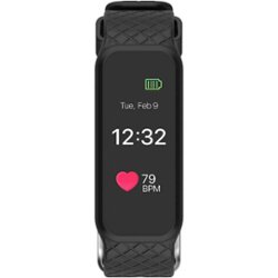 3Plus - HR Activity Tracker + Heart Rate - Black - Front_Zoom