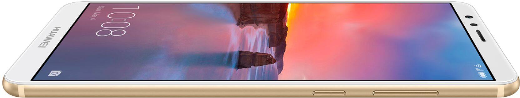Alt View 16. Huawei - Mate SE 4G LTE with 64GB Memory Cell Phone (Unlocked) - Gold.
