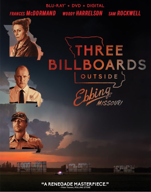  Three Billboards Outside Ebbing, Missouri [Includes Digital Copy] [Blu-ray/DVD] [2017]