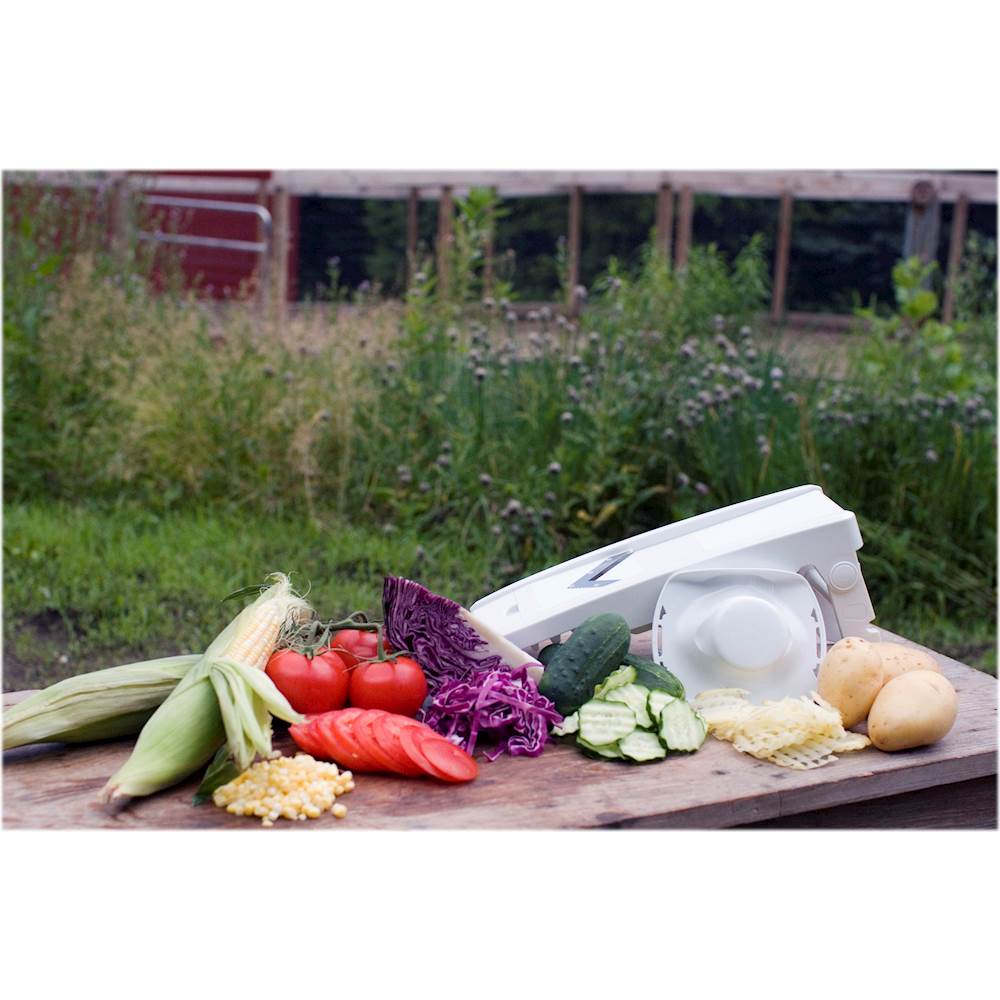 Best Buy: Weston V-Slice Mandoline Vegetable Slicer White 16-0501-W