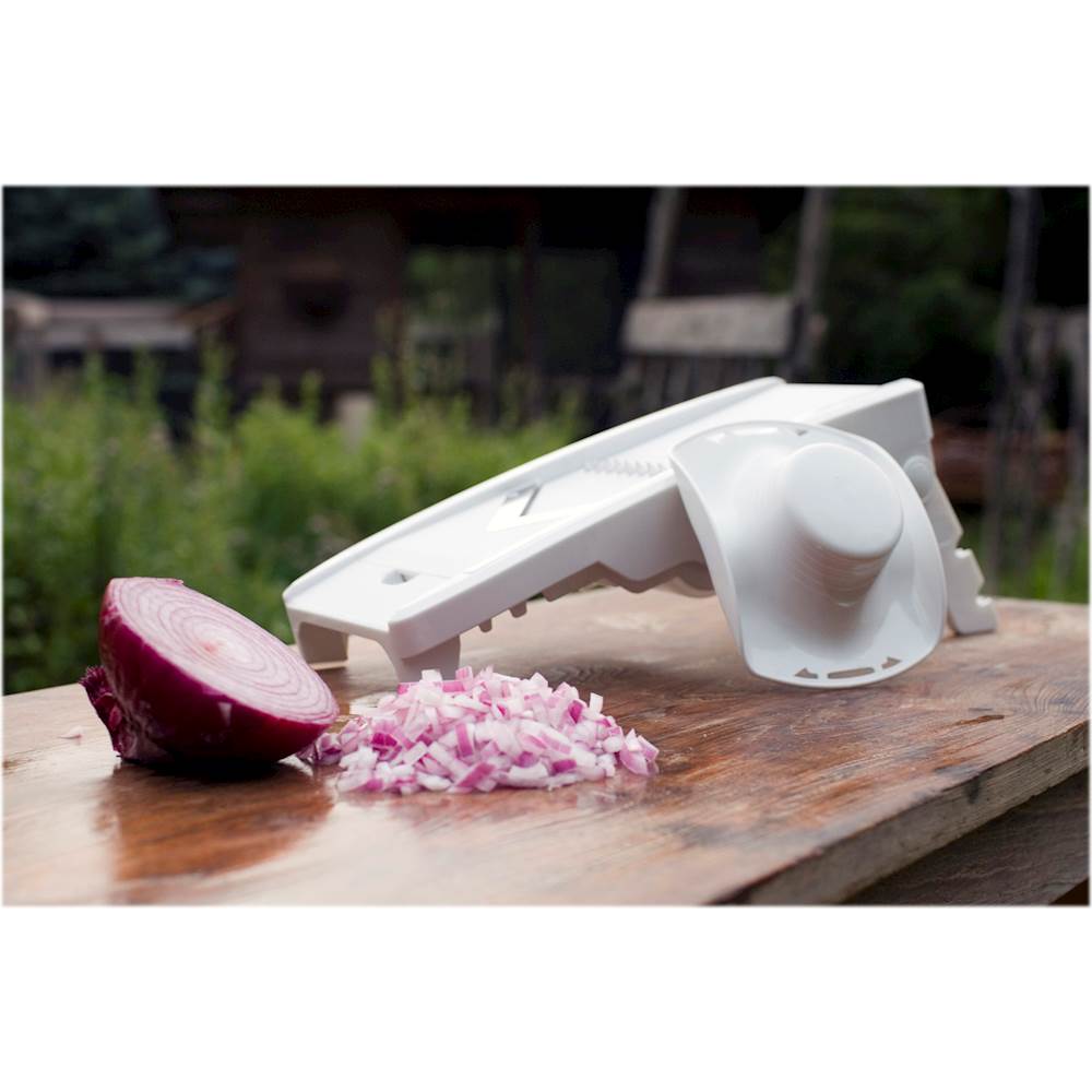 Best Buy: Weston V-Slice Mandoline Vegetable Slicer White 16-0501-W