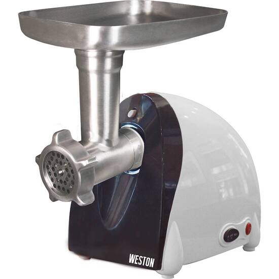 Weston 5 Electric Meat Grinder Sausage Stuffer White 82 0301 W