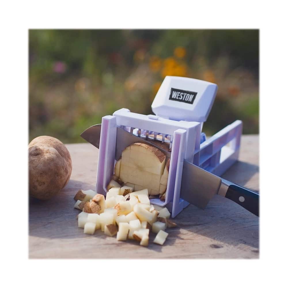 Alt View 12. Weston - French Fries Cutter - Silver/White.