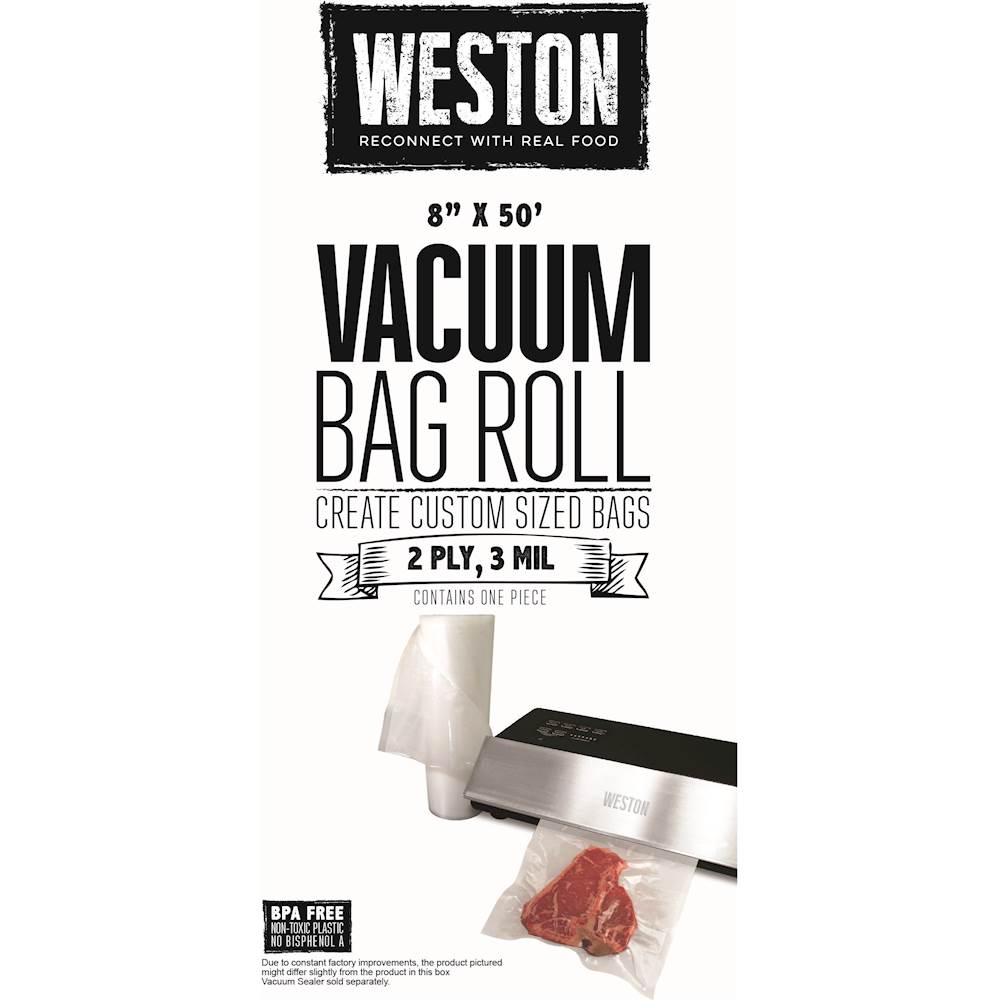 Weston Vacuum Sealer Bag Roll 1 11 in. x 50 ft. Roll, bagged 30