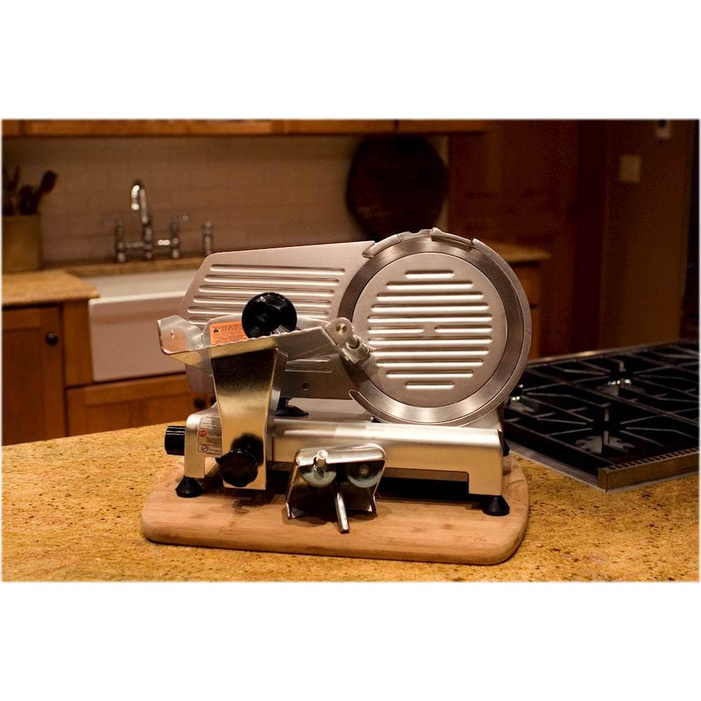 Customer Reviews Weston Pro 320 10" Meat Slicer Silver 830850W Best Buy