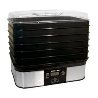 Weston - 6-Tray Food Dehydrator - Silver - Front_Zoom