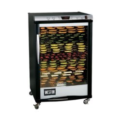 Weston - Pro Series 1600-Watt Food Dehydrator - Silver - Front_Zoom