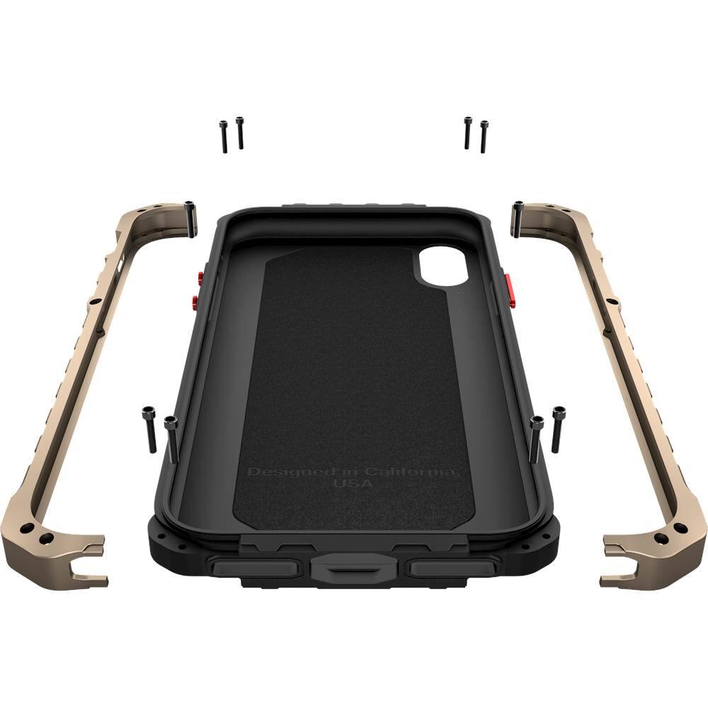 black ops case for apple iphone x and xs - desert brown
