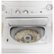 Alt View Zoom 15. GE - 2.3 Cu. Ft. Top Load Washer and 4.4 Cu. Ft. Electric Dryer Laundry Center - White on white.