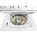 Alt View Zoom 12. GE - 3.8 Cu. Ft. Top Load Washer and 5.9 Cu. Ft. Electric Dryer Laundry Center - White.