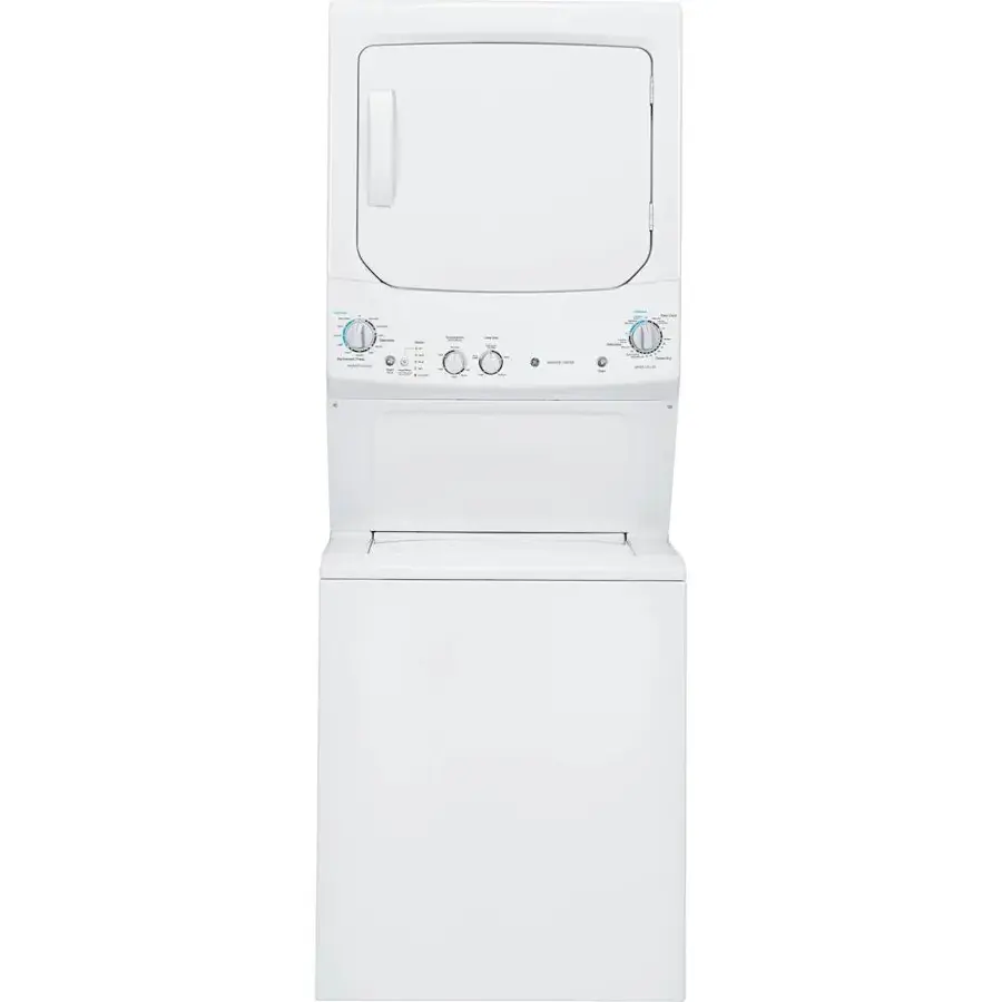 Alt View 17. GE - 3.8 Cu. Ft. Top Load Washer and 5.9 Cu. Ft. Electric Dryer Laundry Center - White.