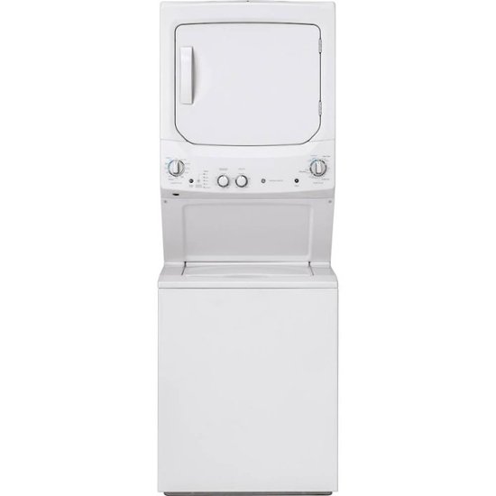 Ge 7 4 Cu Ft 12 Cycle Electric Dryer With He Sensor Dry White On White With Silver Backsplash Gtd72ebsnws Best Buy