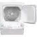 Alt View 11. GE - 3.8 Cu. Ft. Top Load Washer and 5.9 Cu. Ft. Gas Dryer Laundry Center - White.