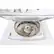 Alt View 14. GE - 3.8 Cu. Ft. Top Load Washer and 5.9 Cu. Ft. Gas Dryer Laundry Center - White.
