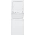 GE - 3.8 Cu. Ft. Top Load Washer and 5.9 Cu. Ft. Electric Dryer Laundry Center with Long Vent Drying - White