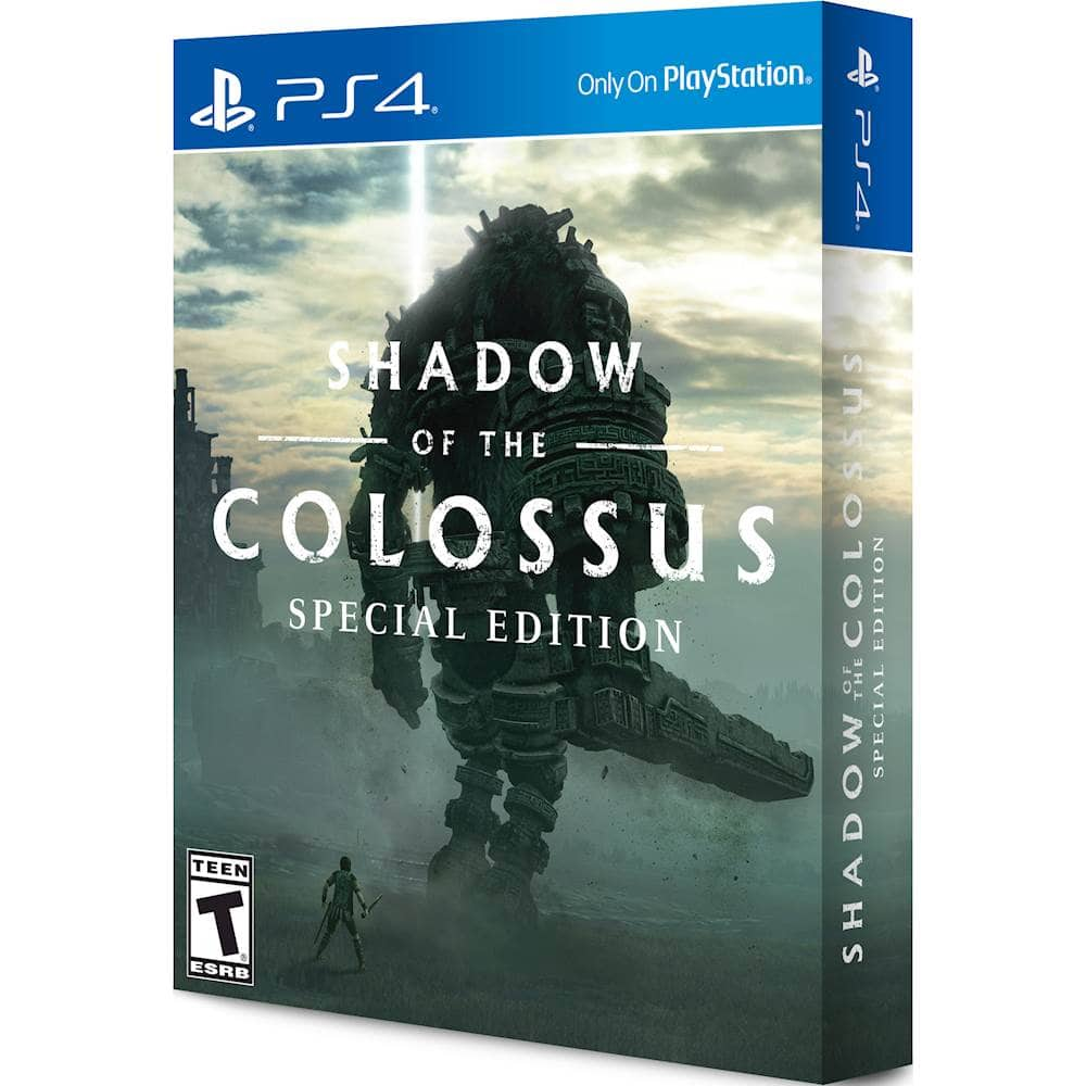 SHIPS SAME DAY Rare GameStop Display Shadow Of The Colossus PS4 Cover Art  Only