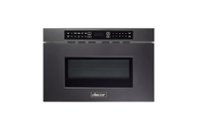 Dacor - 24" 1.2 Cu. Ft. Built-In Microwave Drawer with Multi-Sequence Cooking and Smart Moisture Sensor - Stainless Steel - Front_Zoom