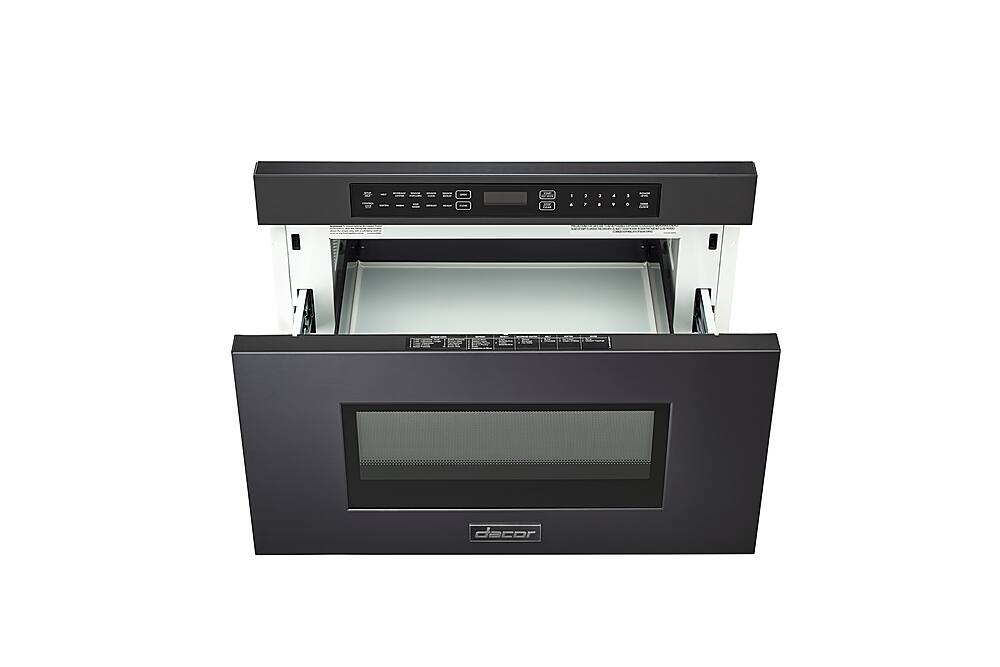 Alt View 11. Dacor - 24" 1.2 Cu. Ft. Built-In Microwave Drawer with Multi-Sequence Cooking and Smart Moisture Sensor - Stainless Steel.