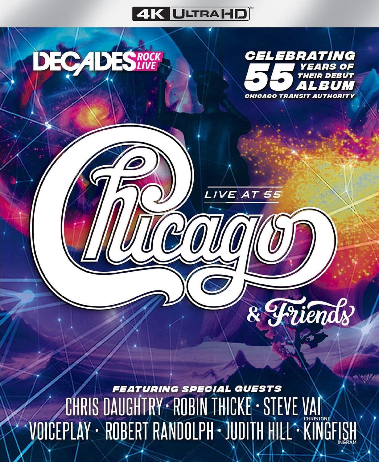 Chicago & Friends - Live at 55  - 4K Blu-Ray