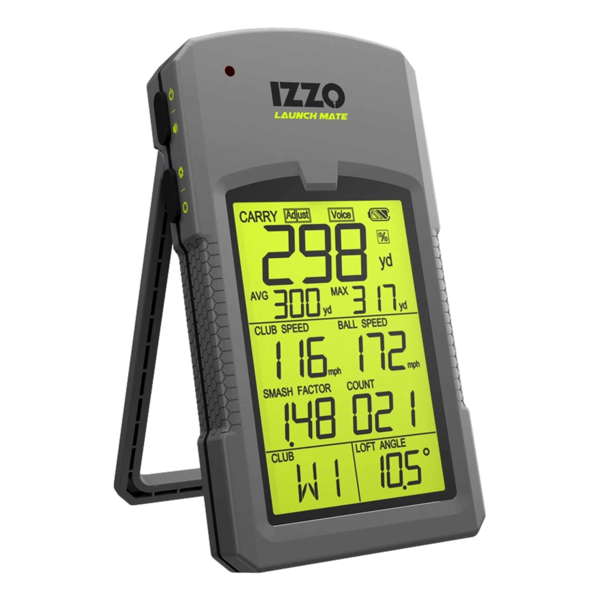 Izzo - Launch Mate Golf Launch Monitor - Gray - Front_Zoom