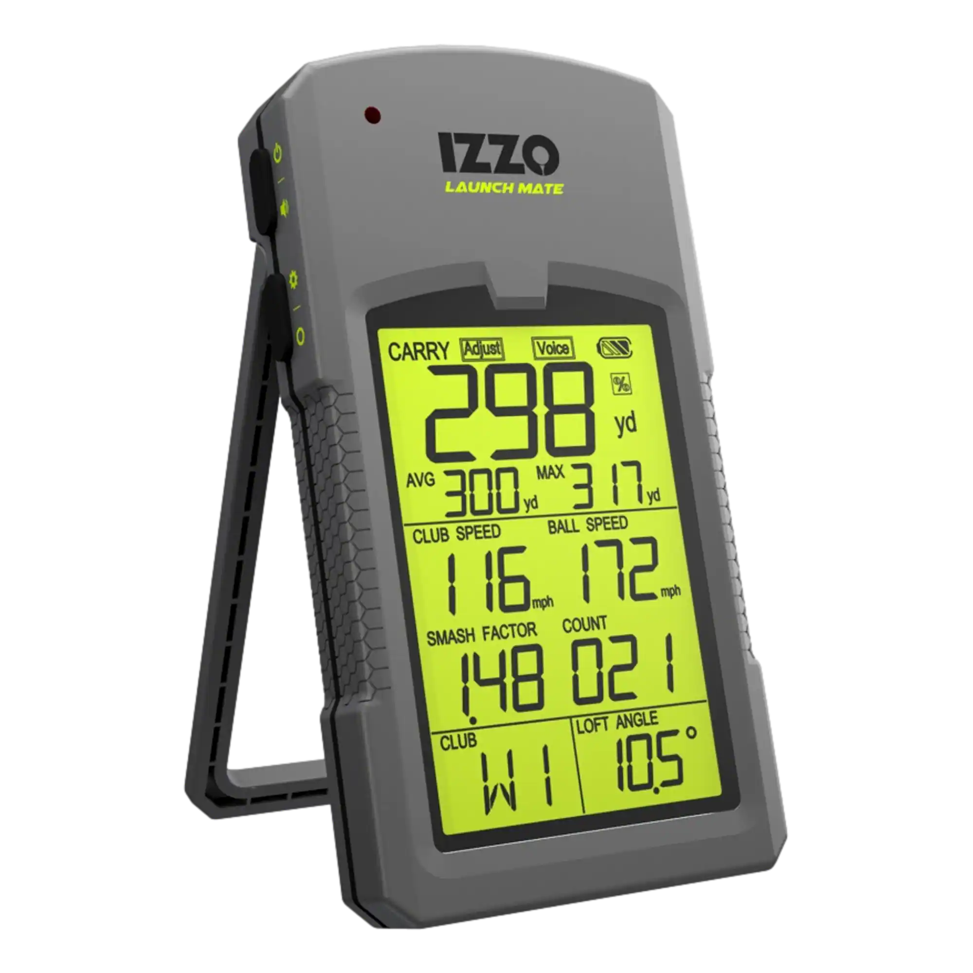 Izzo - Launch Mate Golf Launch Monitor - Gray