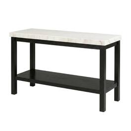 FurniFact - Rectangle Sofa Table - White