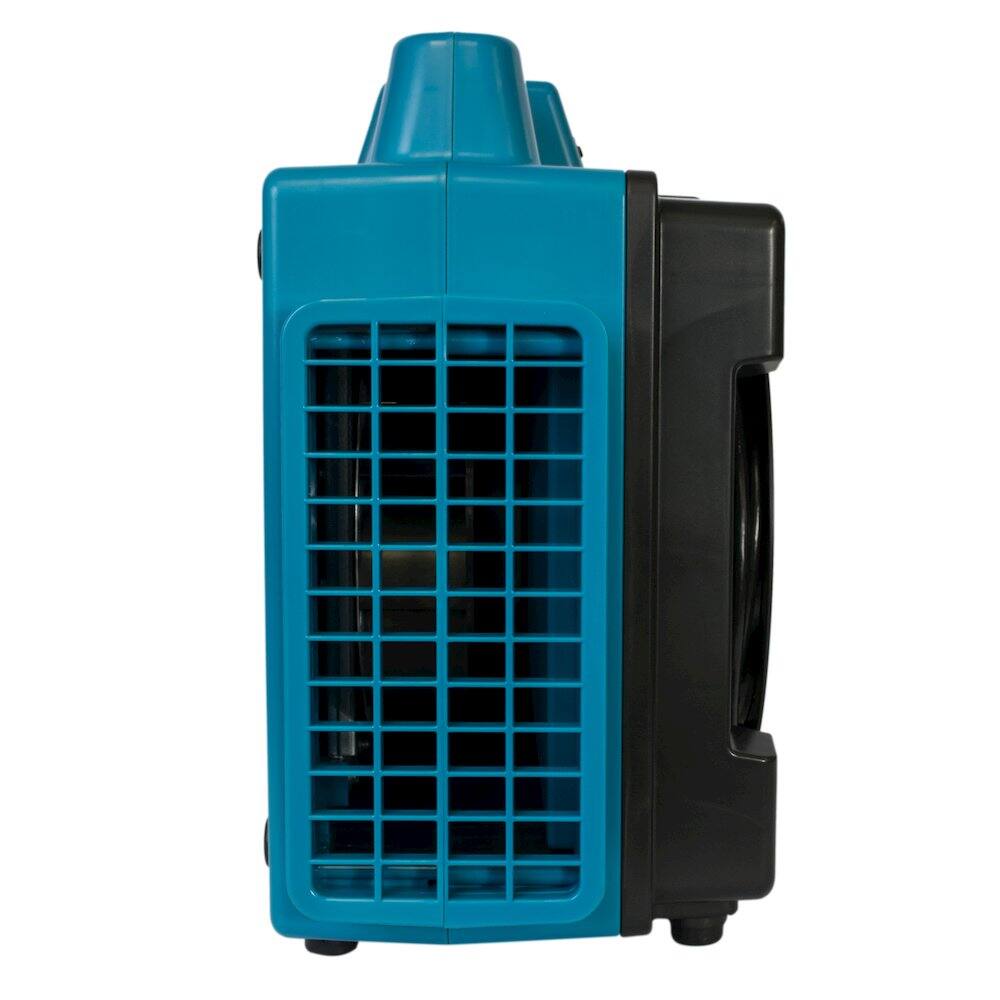 Alt View 6. XPOWER - 3 Stage Filtration HEPA Purifier System, Negative Air Machine, - Blue - Blue.