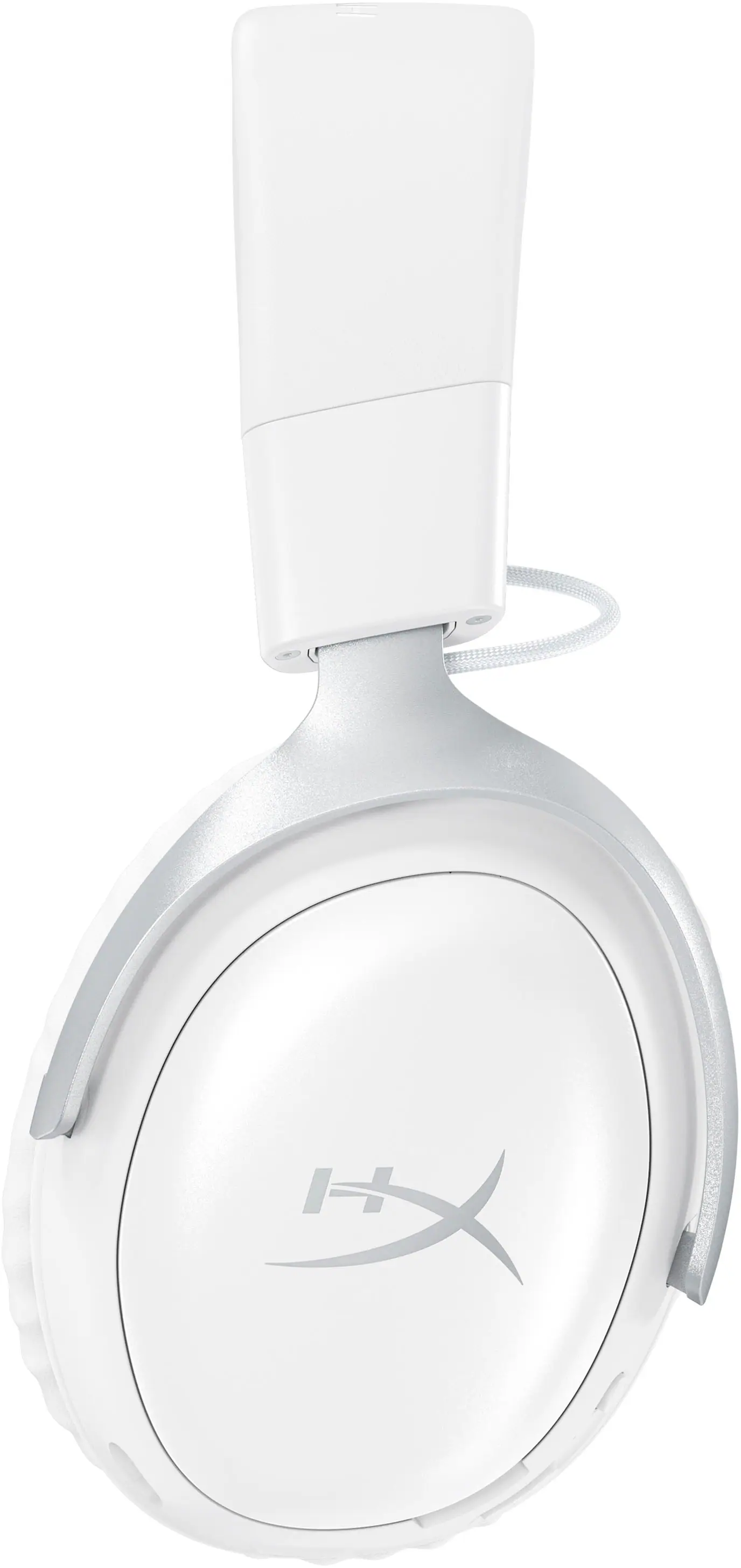 Alt View 8. HyperX - Cloud III S Wireless Gaming Headset for PC, PS5, PS4, Nintendo Switch, Mac, and Mobile - White.