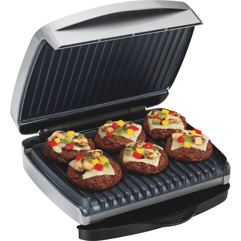 Alt View 11. Proctor Silex - Electric Grill - Black.