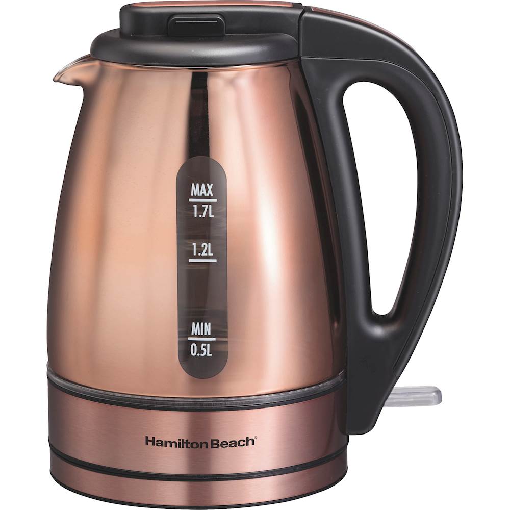 Best Buy: Hamilton Beach 10-Cup Electric Kettle Stainless-Steel 40870