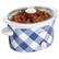 Left. Hamilton Beach - 3qt Slow Cooker - Blue Gingham.