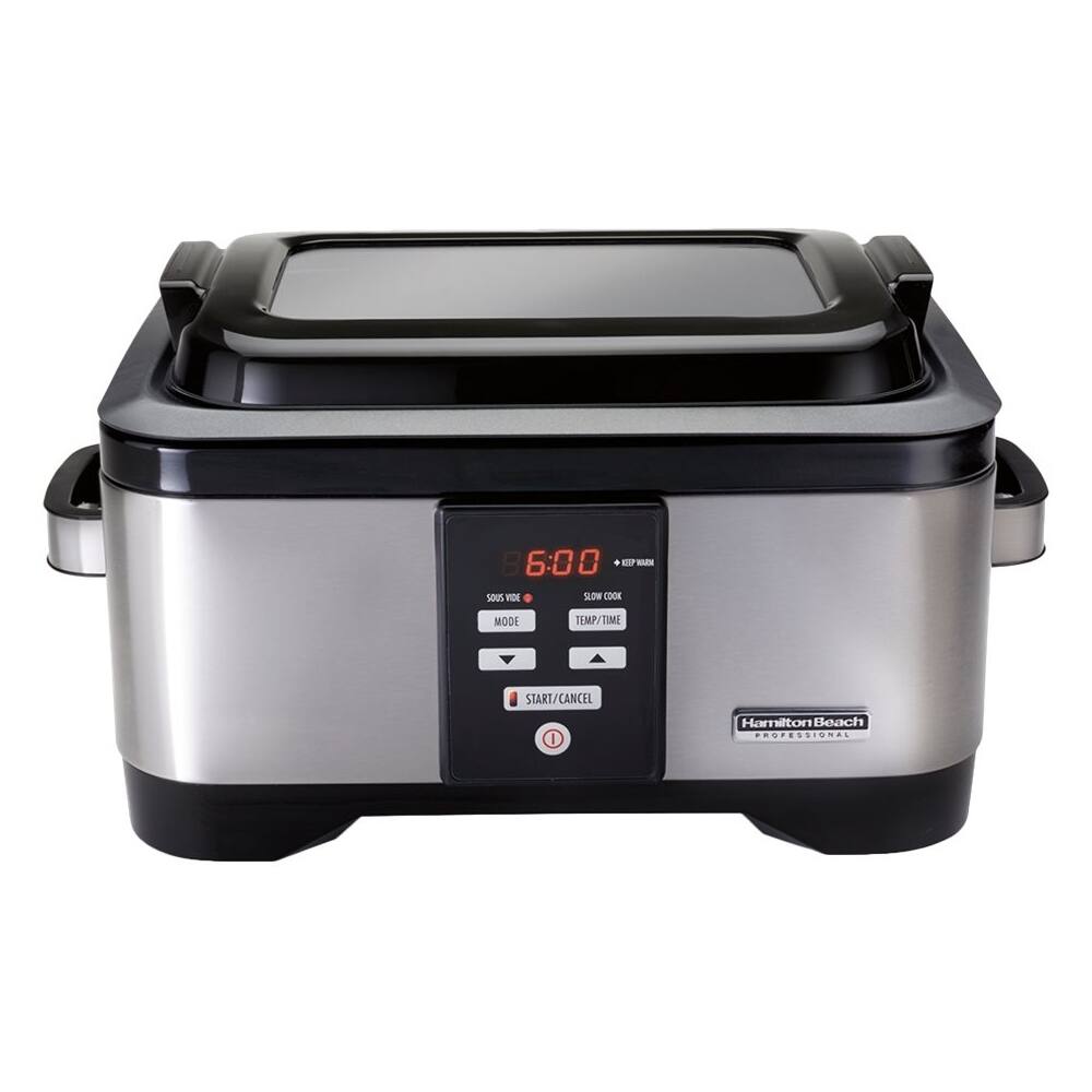 Best Buy Hamilton Beach 6qt Slow Cooker Stainless Steel 33970