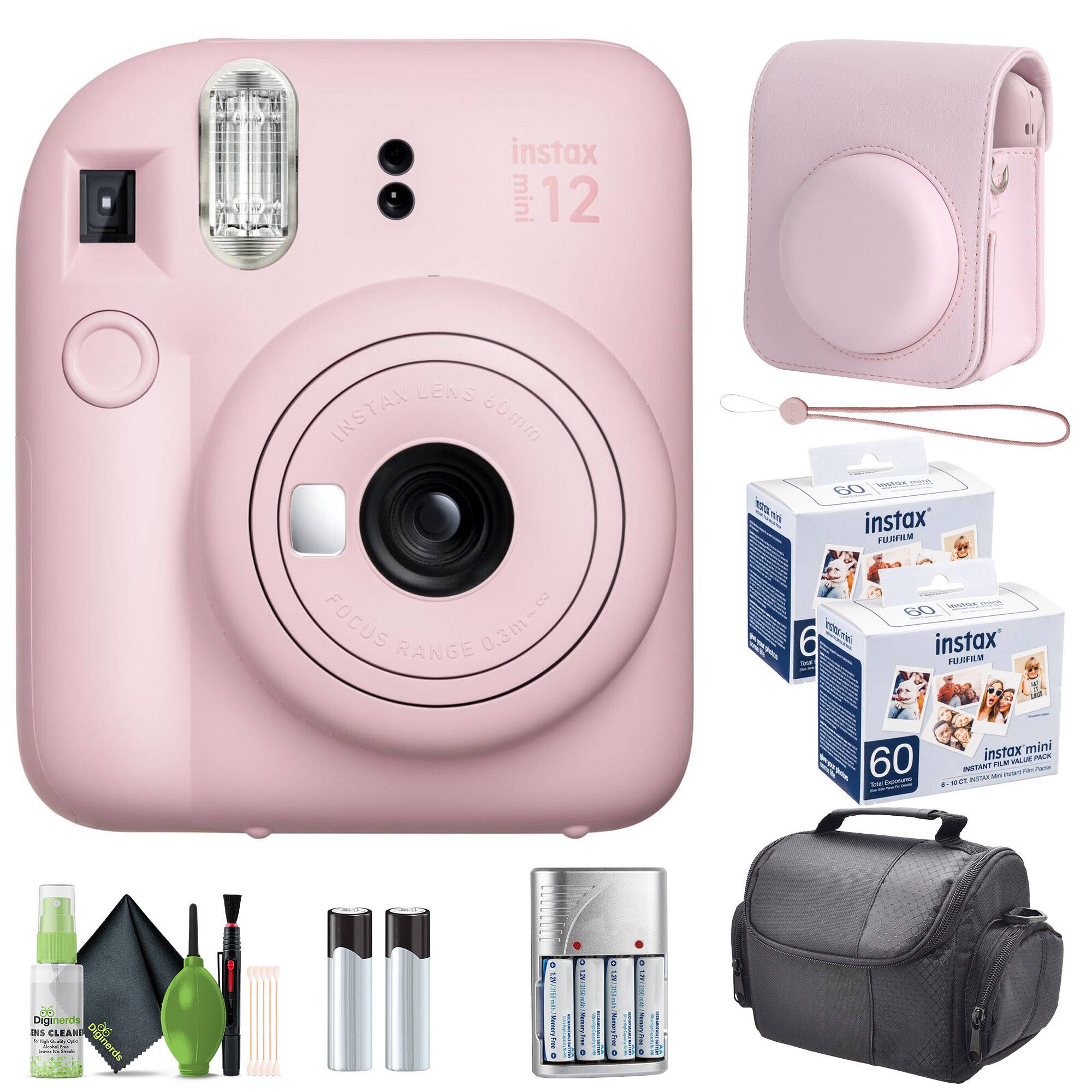 instax mini 12  
INSTAX LENS 60mm  
FOCUS RANGE 0.3m~1.6m  
VR  
INSTAX FILM 60  
instax mini UNLIMITED  
DIGINERS HS CLEAN  
INSTAX mini 12