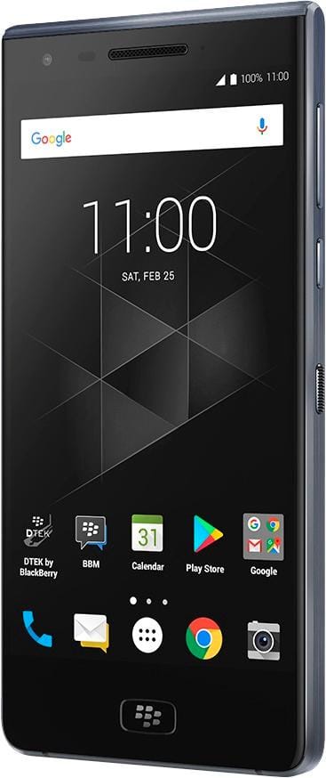 Left. BlackBerry - Motion 4G LTE with 32GB Memory Cell Phone (Unlocked) - Black.