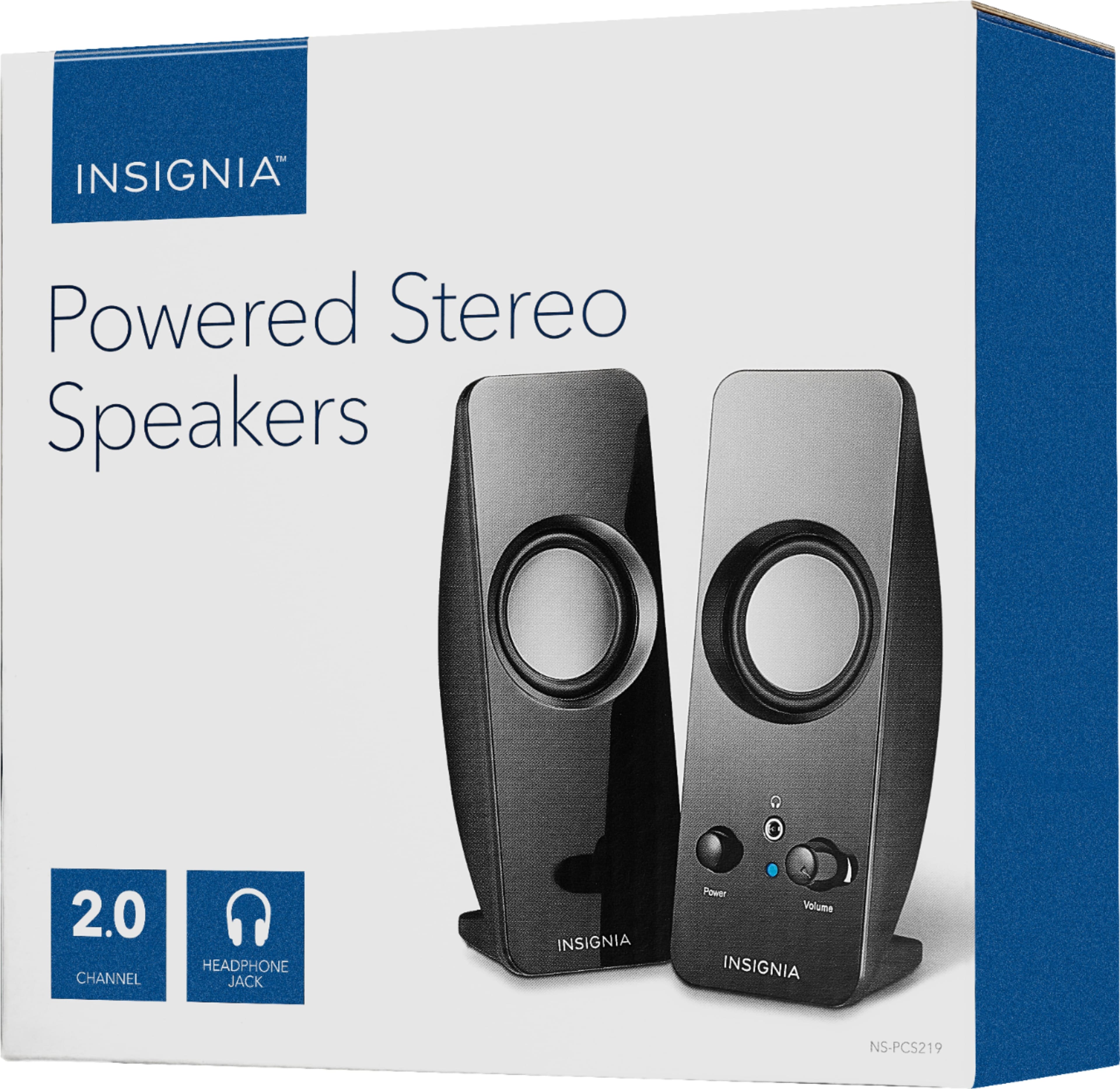 Alt View 14. Insignia™ - Speakers - Black.